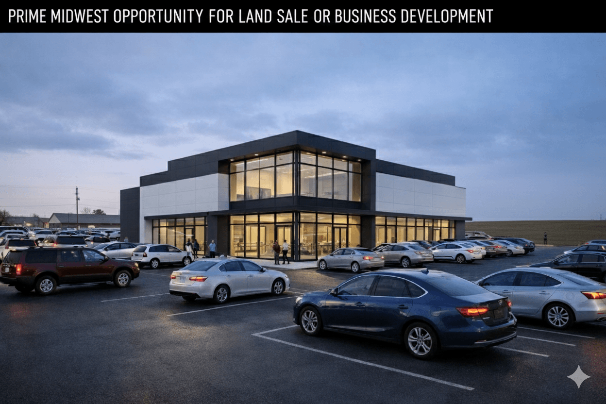 Commercial building exterior